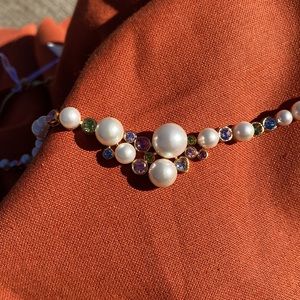 Kate Spade New York Pearl Caviar Statement Necklace